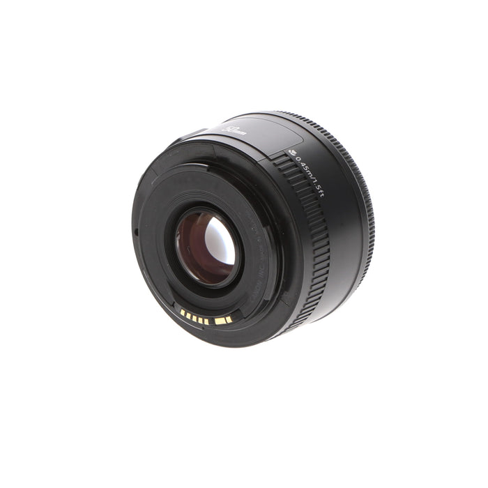 【中古品】Canon EF50182 標準単焦点レンズ EF50mm F1.8 II