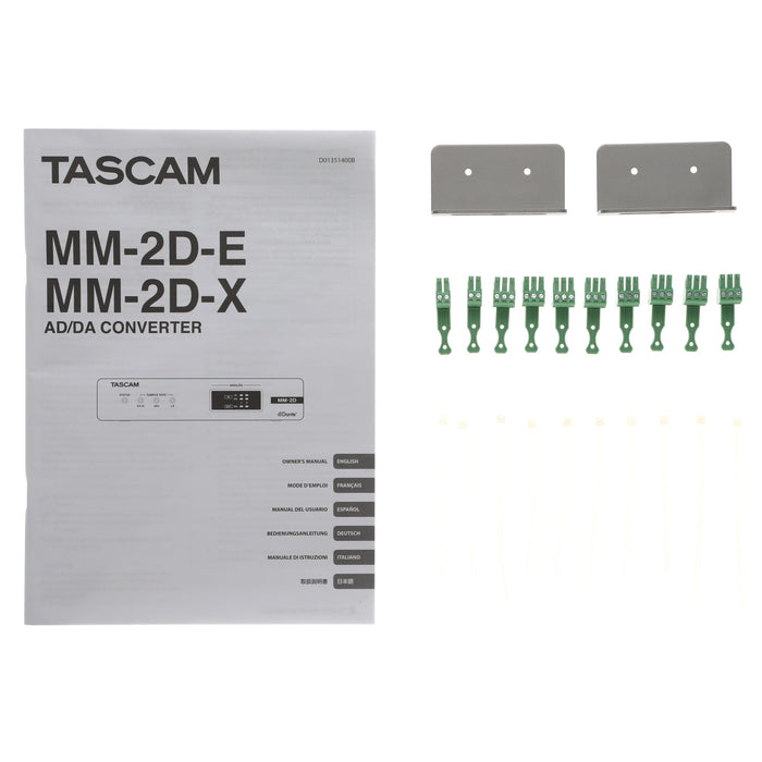 【決算セール2024】【中古品】TASCAM MM-2D-E DSPミキサー内蔵2マイク/ライン入出力Danteコンバーター