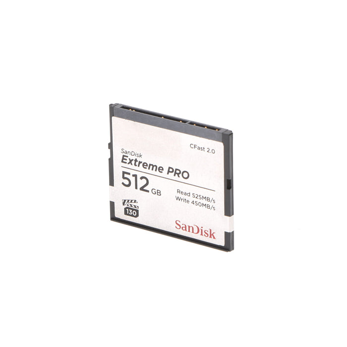 【中古品】SanDisk SDCFSP-512G-J46D Extreme Pro CFast 2.0 カード 512GB