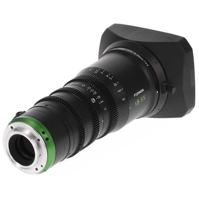 【中古品】FUJINON MK18-55mm T2.9 シネマズームレンズ(Eマウント)