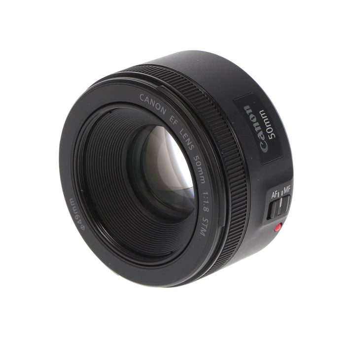 【決算セール2024】【中古品】Canon EF5018STM 標準単焦点レンズ EF50mm F1.8 STM