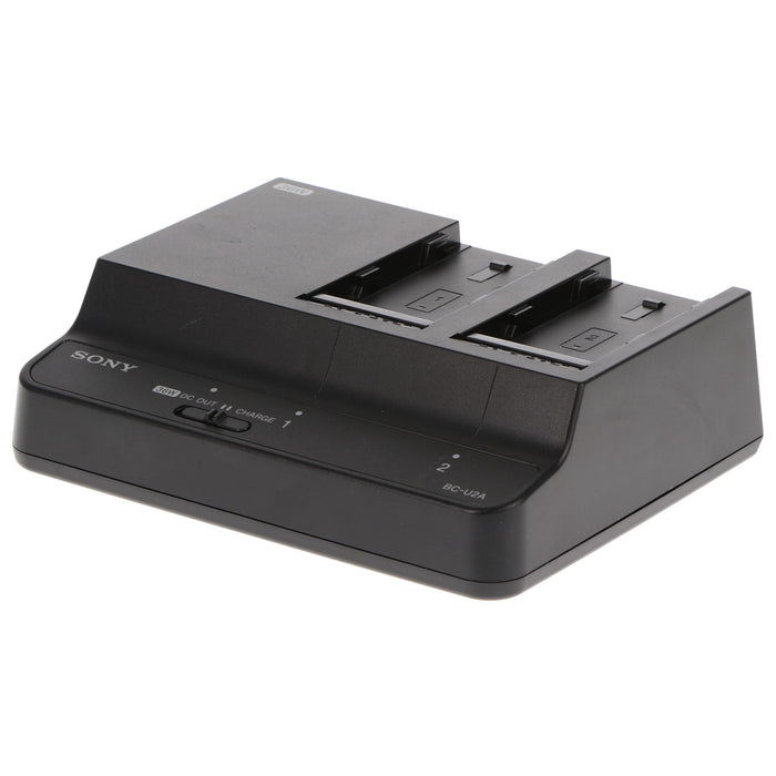 中古品】SONY BC-U2A バッテリーチャージャー(バッテリーパック1個付属 