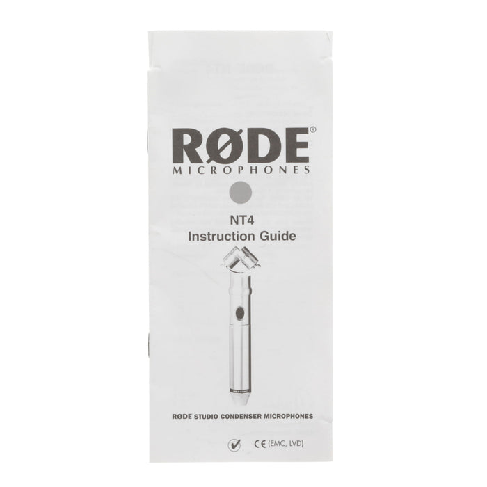 【中古品】RODE NT4 X/Yステレオコンデンサーマイク