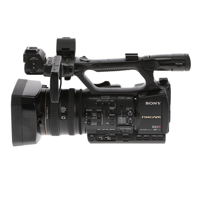 【良品】SONY HXR-NX5R／通電時間270H／バッテリー2本付き 良品】SONY HXR-NX5R／通電時間270H／バッテリー2本付き 中古品】SONY