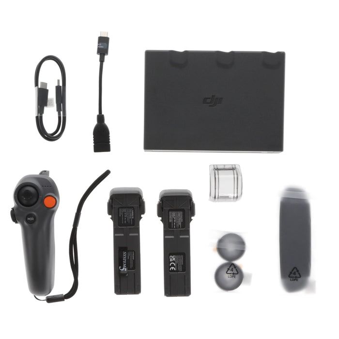 【中古品】DJI WA5206 DJI Avata 2 Fly More コンボ(バッテリー×3)[内蔵リモートID対応/事前登録無し]