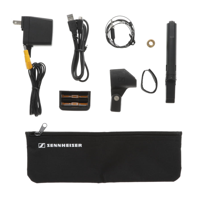 【中古品】SENNHEISER SL LAVALIER SET DW-5-US C SL DW トランスポートケースセット(ベルトパック型送信機/ラベリアマイク付属)
