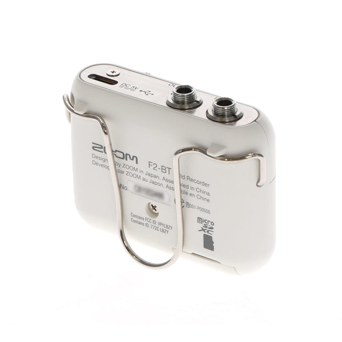 中古品】ZOOM F2-BT/W フィールドレコーダー（Bluetooth対応  
