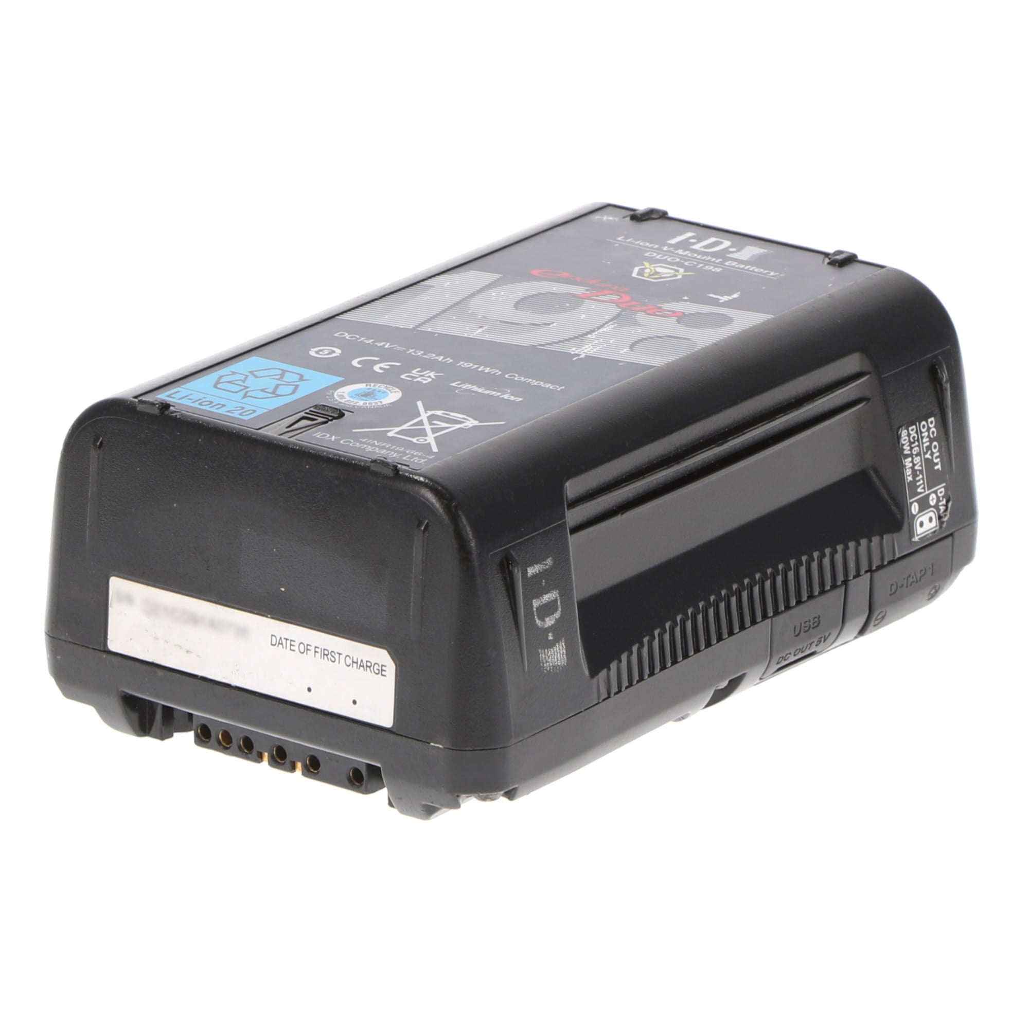 中古品】IDX DUO-C198 Vマウントタイプリチウムイオンバッテリー(191Wh 