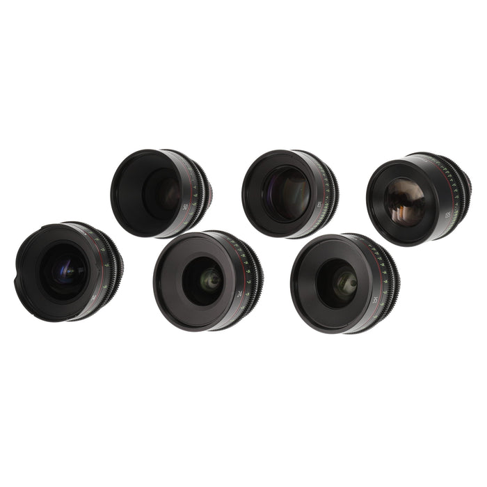 創業祭2025】【中古品】Canon CN-E14/24/35/50/85/135mm EFシネマ 
