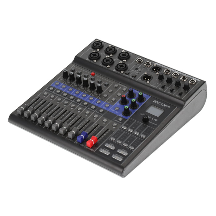 中古品】ZOOM L-8 8チャンネルデジタルミキサー/レコーダー(専用 
