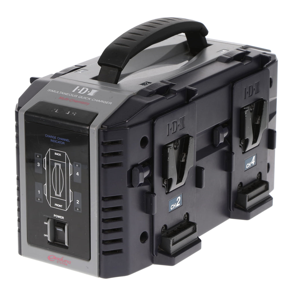 中古品】IDX VL-4S 4連同時急速充電器 - 業務用撮影・映像・音響 