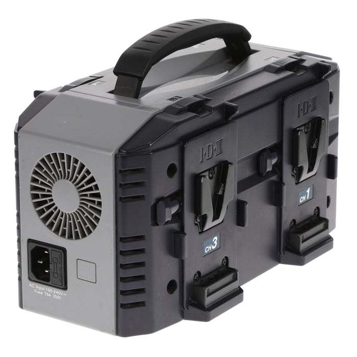 IDX VL-4S Vマウント 4連 バッテリーチャージャー 4連同時急速充電器