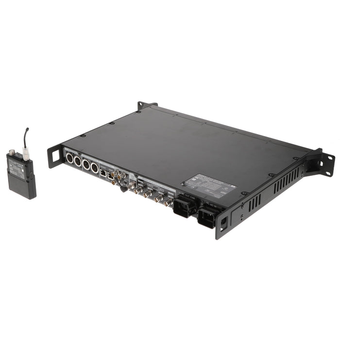 【中古品】SONY DWT-B01N/G + DWR-R03D/G デジタルワイヤレストランスミッター + レシーバー(新A帯/1.2GHz帯)