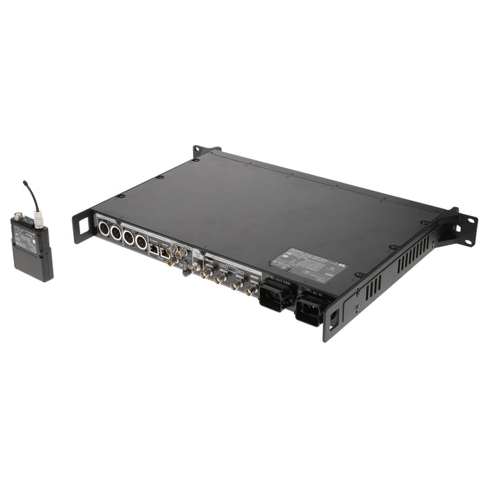 【中古品】SONY DWT-B01N/G + DWR-R03D/G デジタルワイヤレストランスミッター + レシーバー(新A帯/1.2GHz帯)