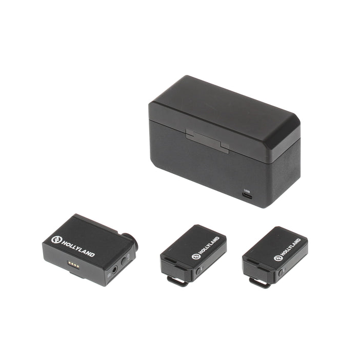 創業祭2025】【中古品】Hollyland LARK MAX Duo (Black) ワイヤレス  