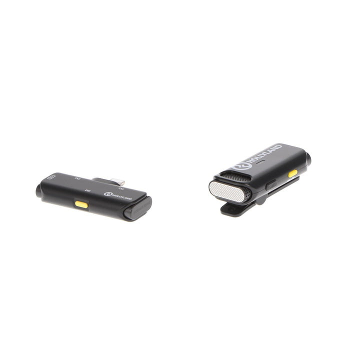 【セール】【中古品】Hollyland HL-LARK C1 SOLO Black-IOS ワイヤレスマイクロホンシステム Lark C1 SOLO(iOS版/クールブラック/ケース無し)
