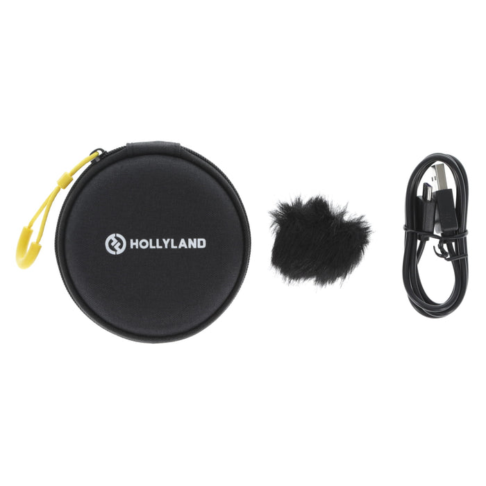 【セール】【中古品】Hollyland HL-LARK C1 SOLO Black-IOS ワイヤレスマイクロホンシステム Lark C1 SOLO(iOS版/クールブラック/ケース無し)