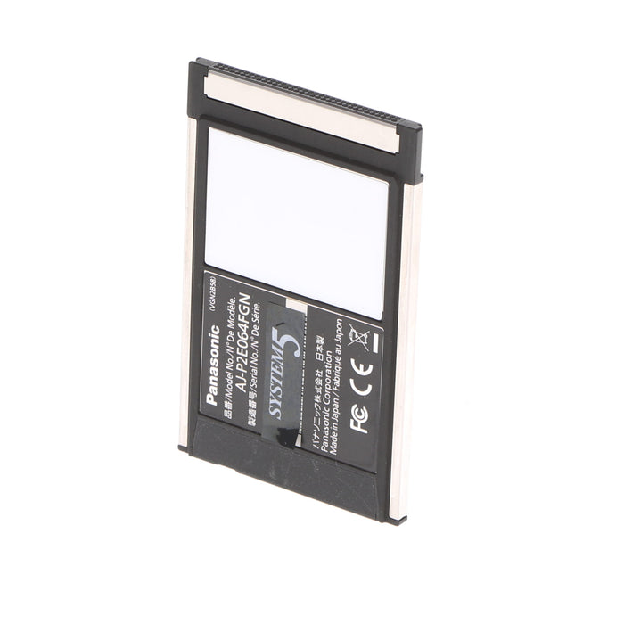 パナソニック メモリーカード 64GB AJ-P2E064FGN P2カード F 【公式通販】