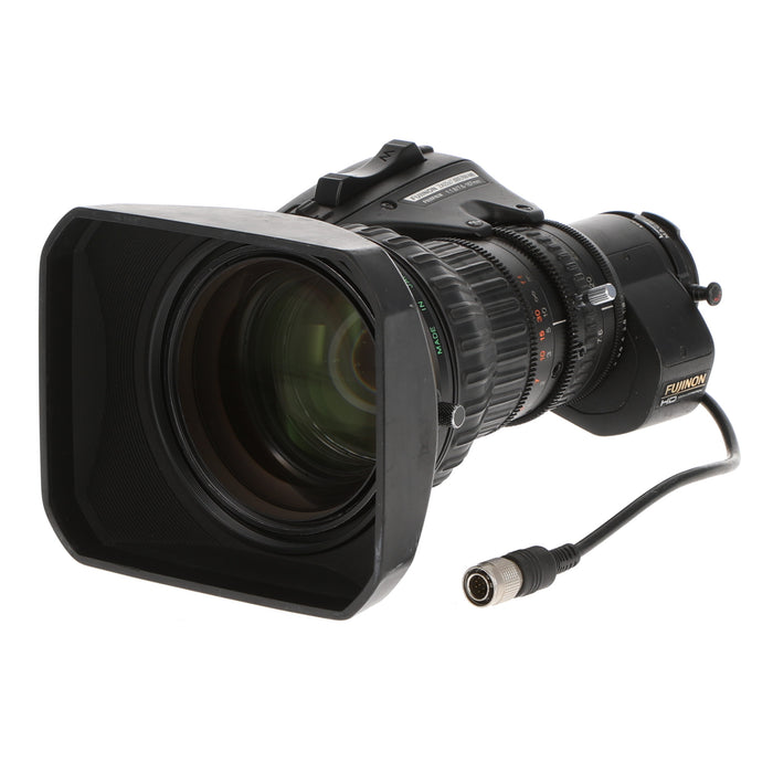 【中古品】FUJINON ZA22×7.6BERM-M6 2/3型22倍HDズームレンズ