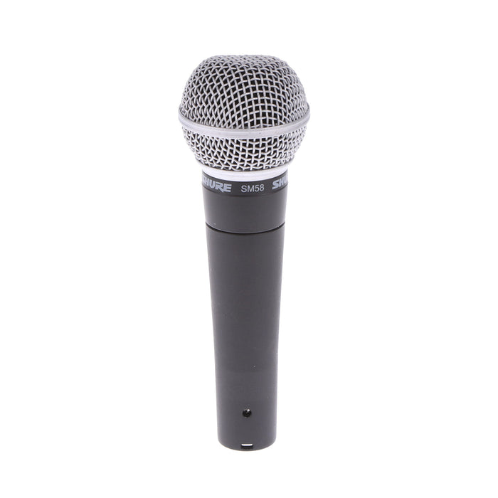 【中古品】SHURE SM58 ダイナミック型ハンドヘルドマイクロホン(スイッチ無)