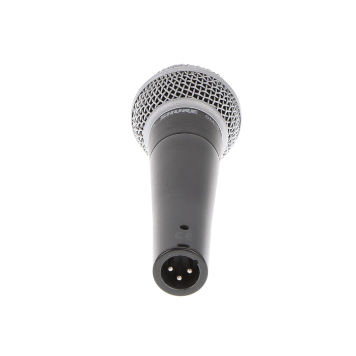 【中古品】SHURE SM58 ダイナミック型ハンドヘルドマイクロホン(スイッチ無)