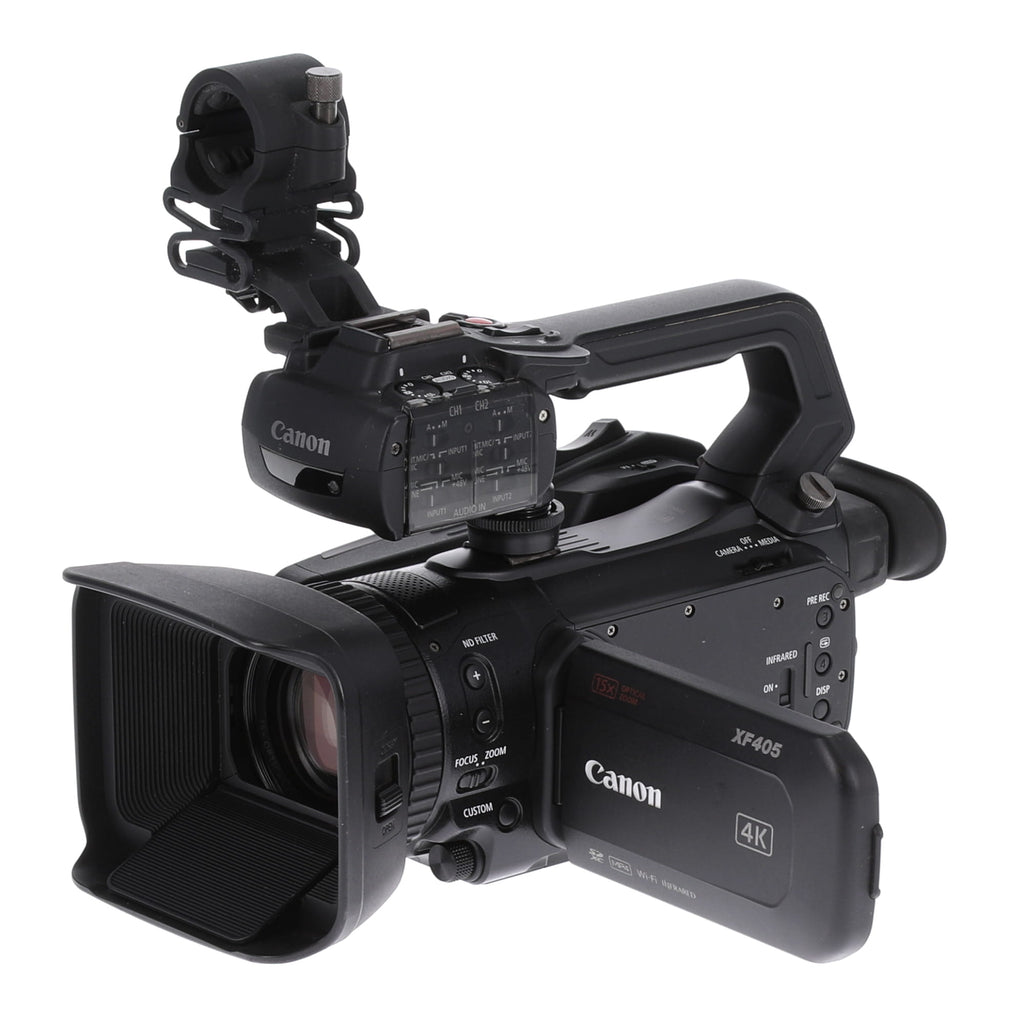 中古品】Canon XF405 業務用4Kデジタルビデオカメラ(3G-SDI端子付き 