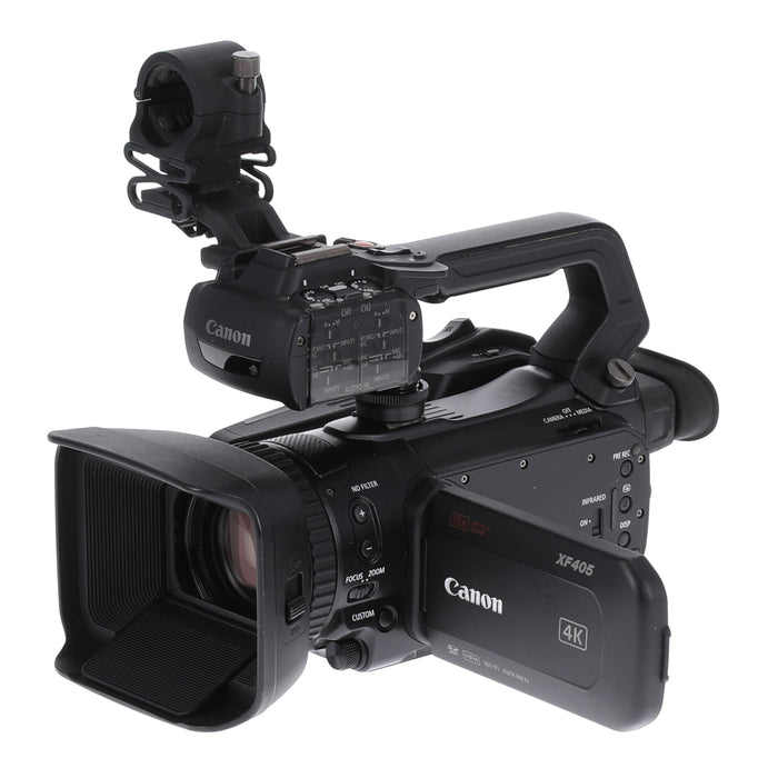 【中古品クリアランスセール】【中古品】Canon XF405 業務用4Kデジタルビデオカメラ(3G-SDI端子付き)