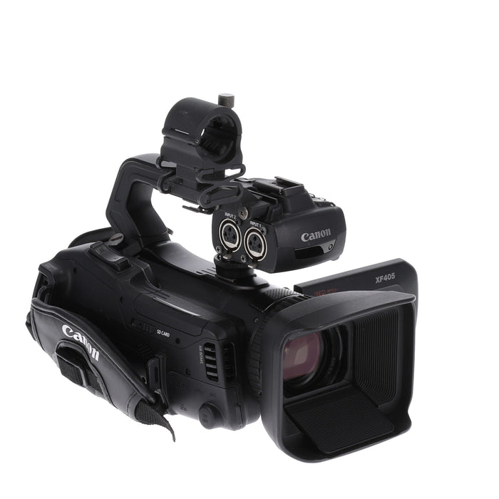 【中古品クリアランスセール】【中古品】Canon XF405 業務用4Kデジタルビデオカメラ(3G-SDI端子付き)