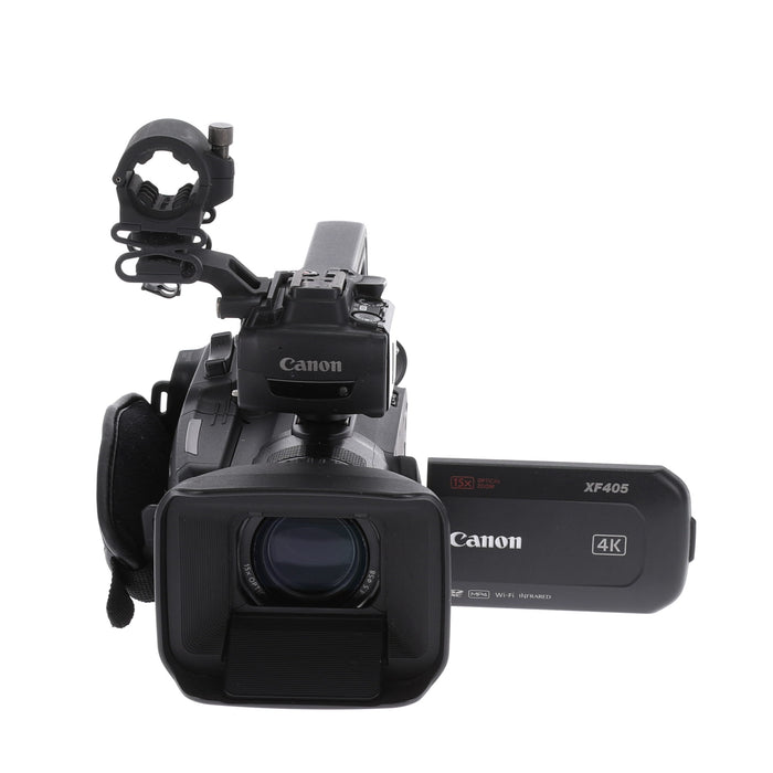 【中古品クリアランスセール】【中古品】Canon XF405 業務用4Kデジタルビデオカメラ(3G-SDI端子付き)