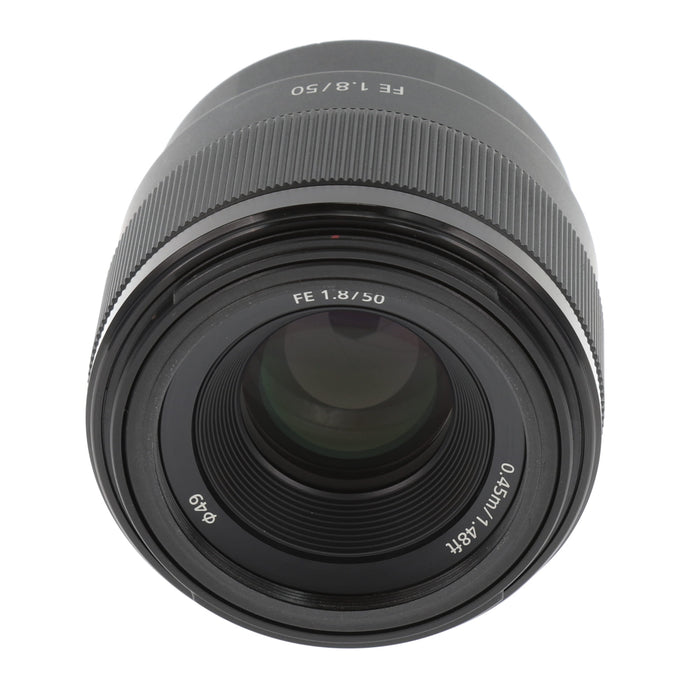 【中古品】SONY SEL50F18F FE 50mm F1.8