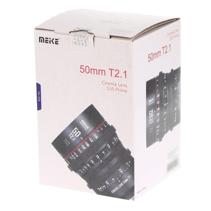 【中古品】Meike 21550002 MK-50mm T2.1 S35-Prime EF