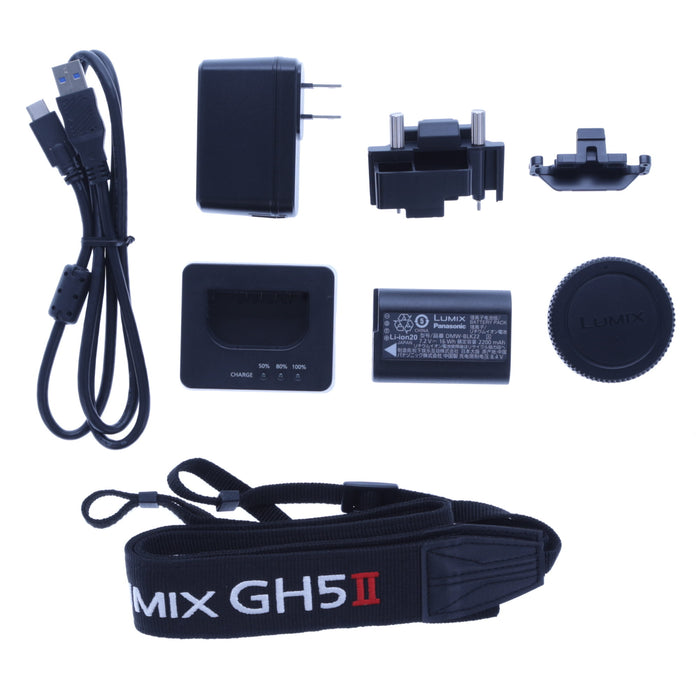 【中古品】Panasonic DC-GH5M2 デジタル一眼カメラ(ボディ)