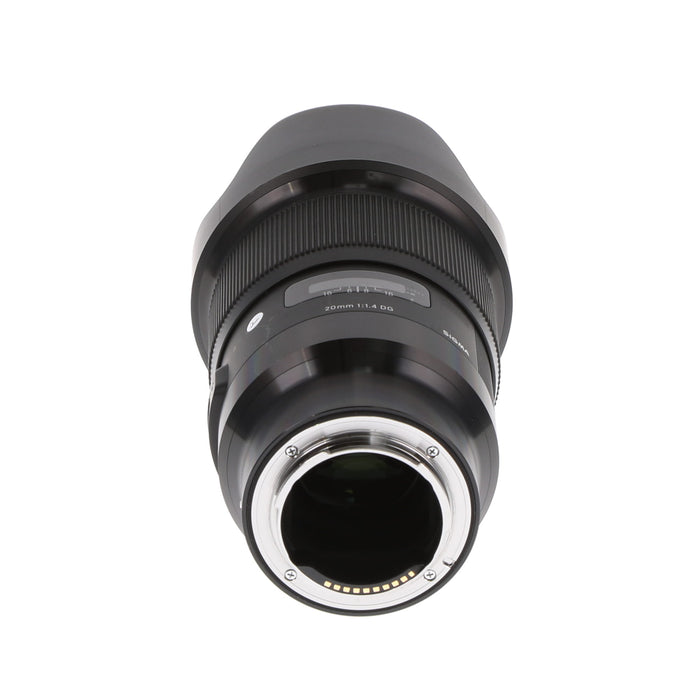 【中古品】SIGMA 412654 20mm F1.4 DG HSM | Art(ソニー Eマウント)