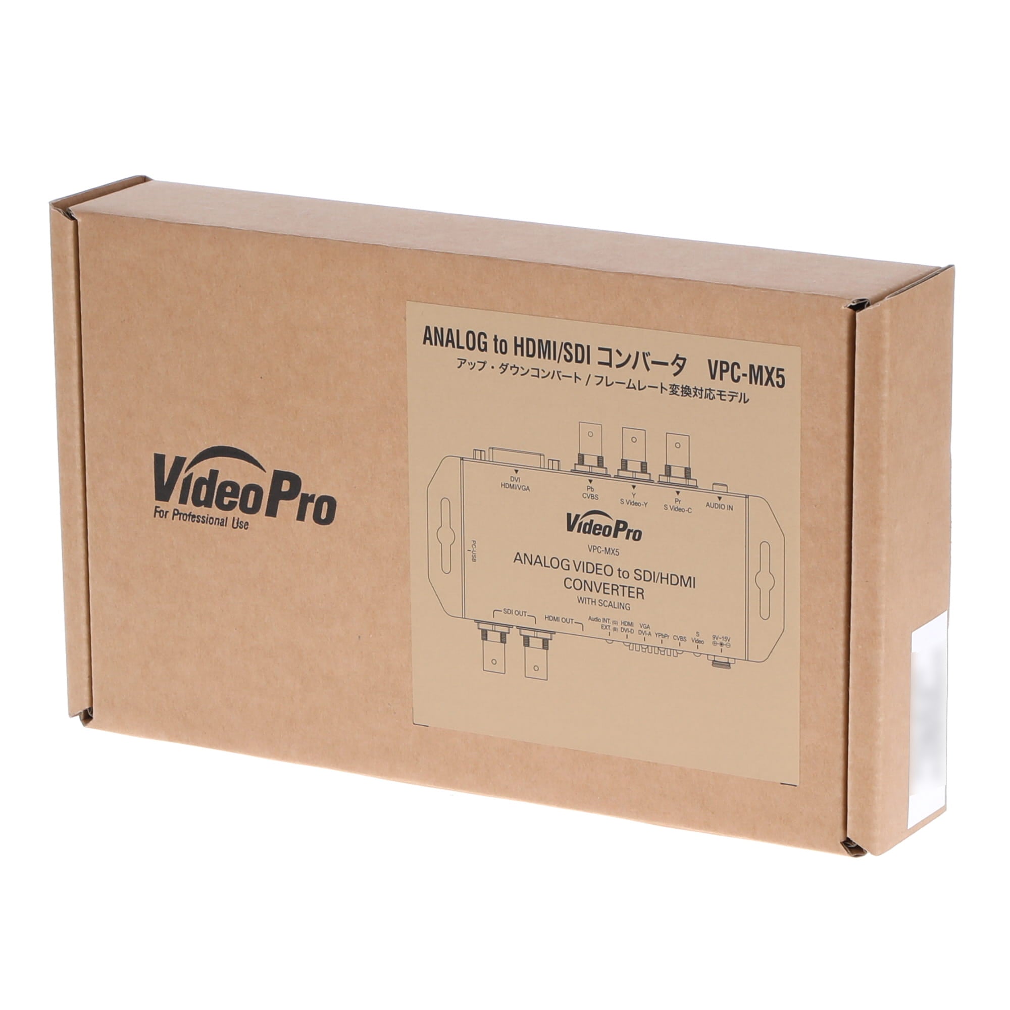 VideoPro VPC-DX1 3G/HD/SD-SDI/HDMI to アナログビデオ
