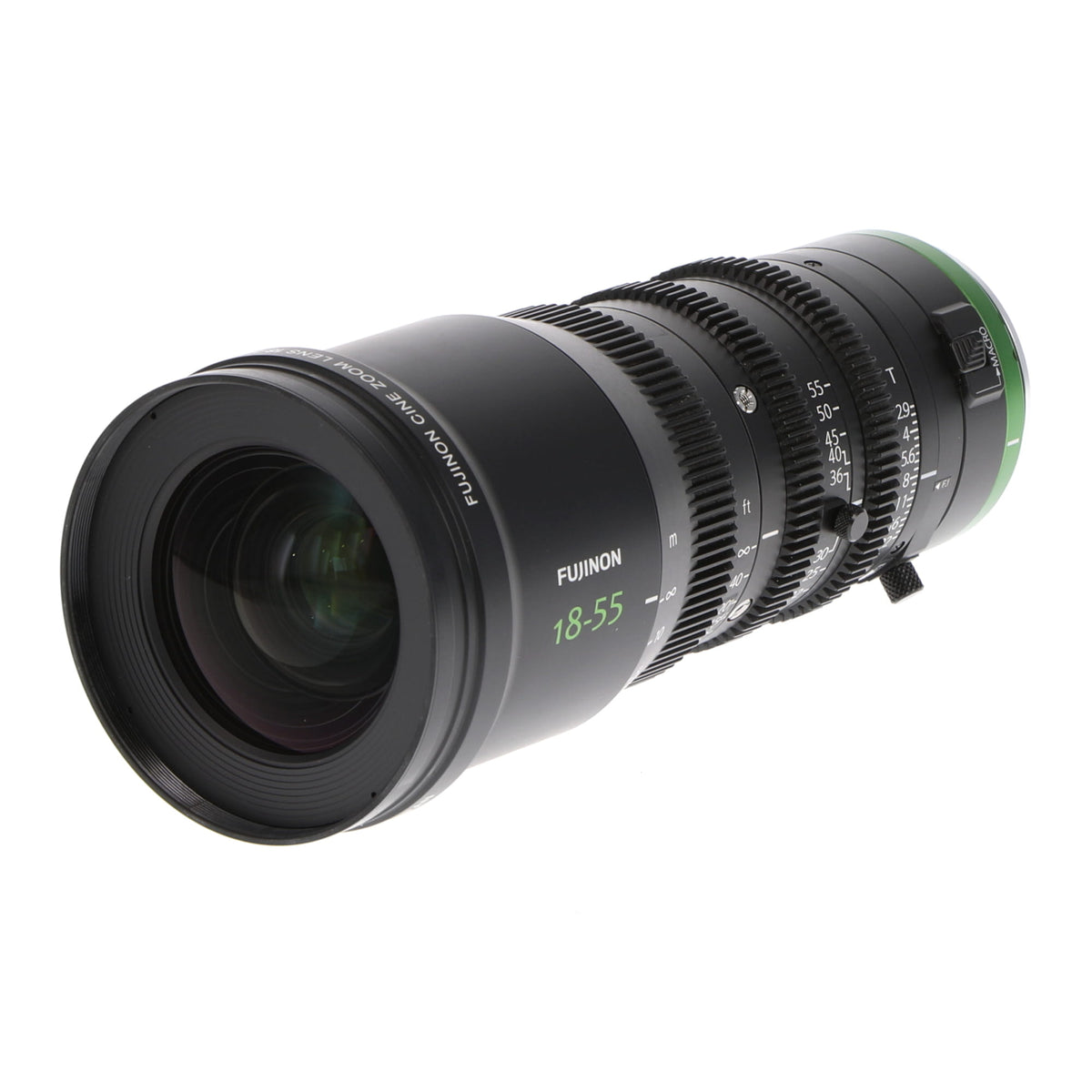 中古品】FUJINON MK18-55mm T2.9 シネマズームレンズ(Eマウント