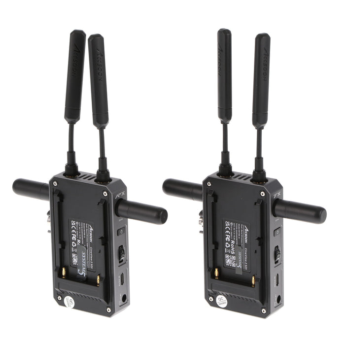 【中古品】Accsoon WIT08-S 高品質映像&音声ワイヤレス伝送システム CineView 2 SDI