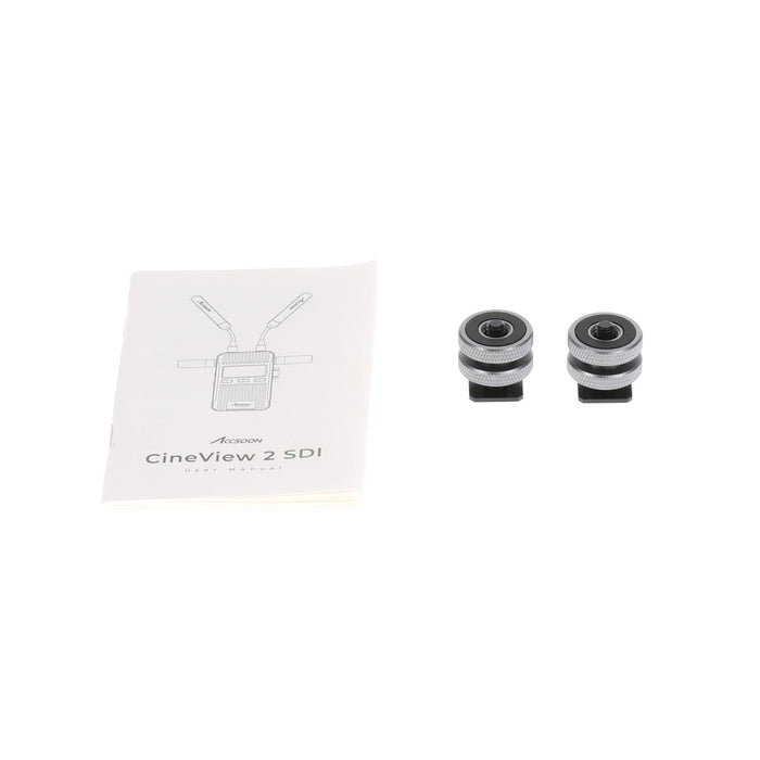 【中古品】Accsoon WIT08-S 高品質映像&音声ワイヤレス伝送システム CineView 2 SDI