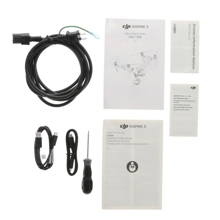 【中古品】DJI WM6666 DJI Inspire 3[内蔵リモートID対応/事前登録無し]