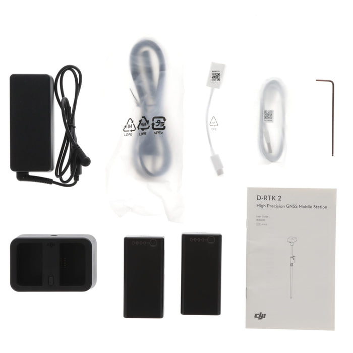 【中古品】DJI D-RTK 2 + 三脚 DJI  高精度 GNSS モバイルステーション + 三脚