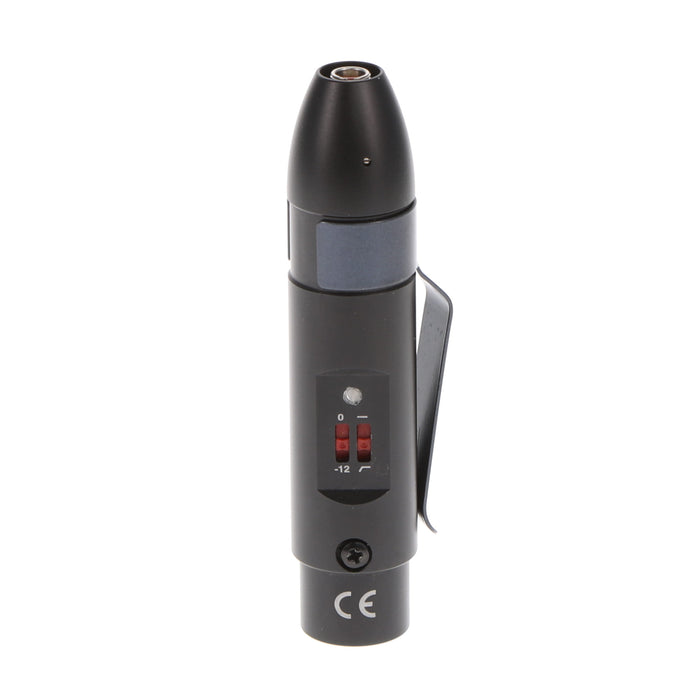 【セール】【中古品】SENNHEISER HS2 + MZA900P-4 ヘッドセットマイクロフォン オムニ(無指向性/ブラック) + MKE XX-4用ファントム電源アダプター