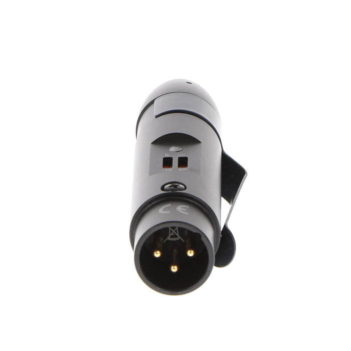 【セール】【中古品】SENNHEISER HS2 + MZA900P-4 ヘッドセットマイクロフォン オムニ(無指向性/ブラック) + MKE XX-4用ファントム電源アダプター