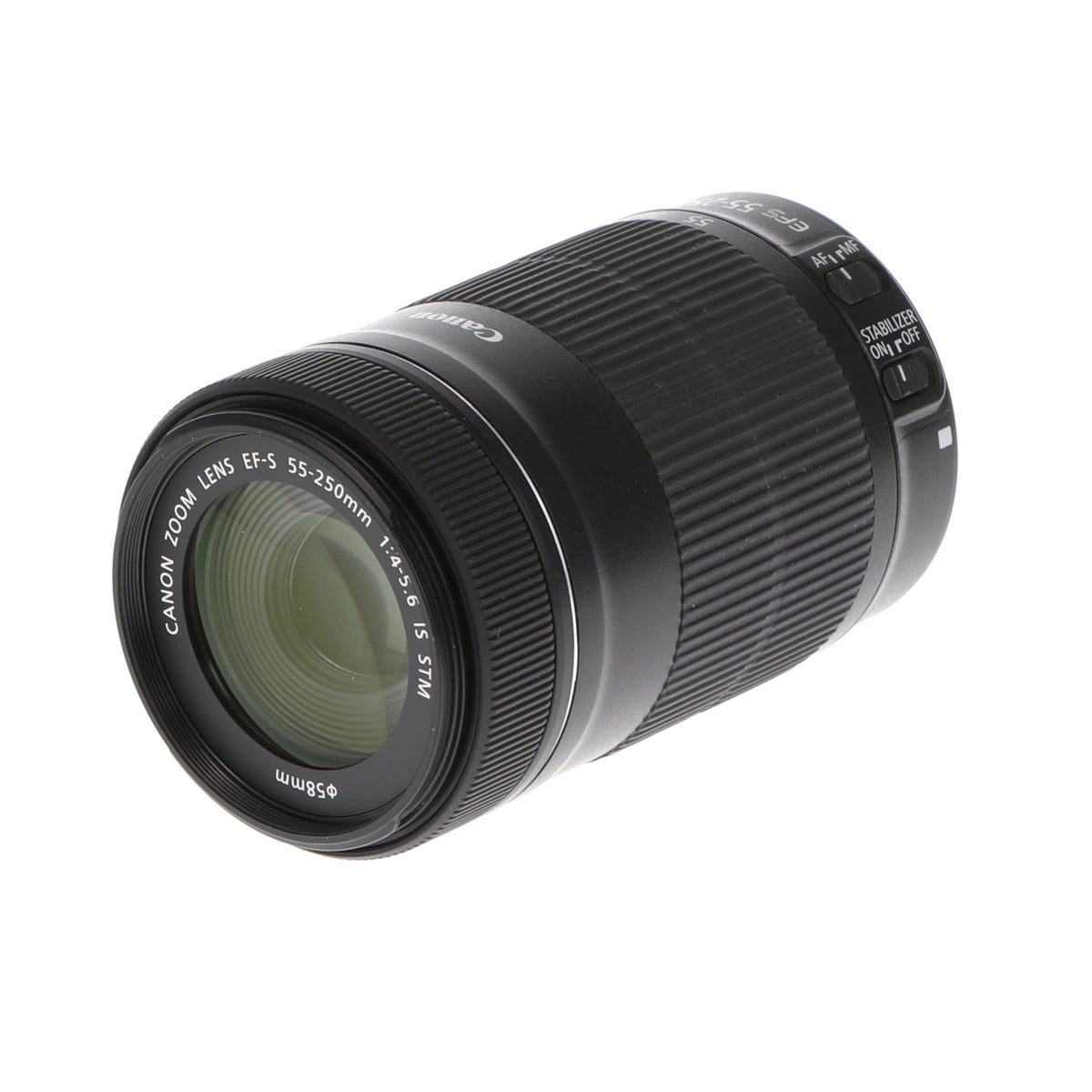 中古品】Canon EF-S55-250ISSTM EF-S望遠ズームレンズ EF-S55-250mm F4