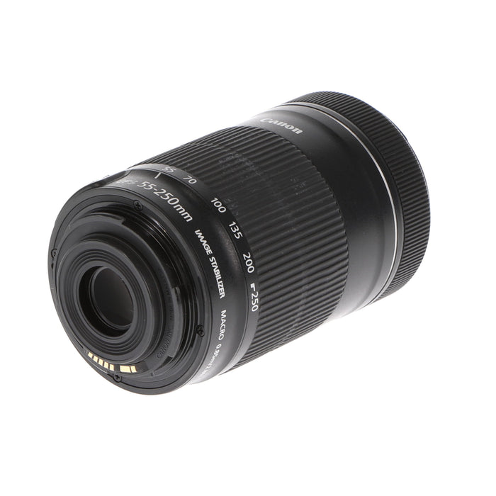 【中古品】Canon EF-S55-250ISSTM EF-S望遠ズームレンズ EF-S55-250mm F4-5.6 IS STM