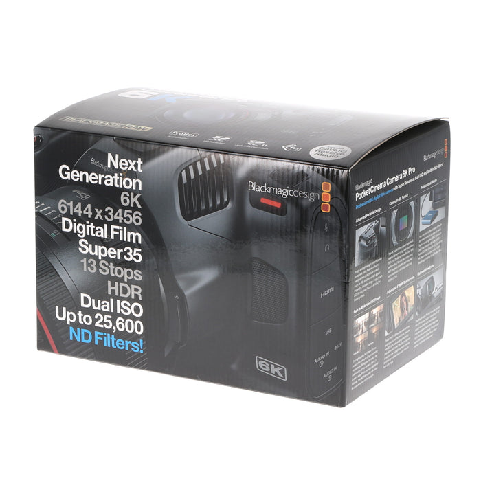 【中古品】BlackmagicDesign CINECAMPOCHDEF06P Blackmagic Pocket Cinema Camera 6K Pro