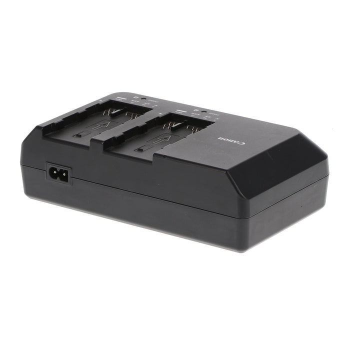【中古品】Canon CG-A10 バッテリーチャージャー(バッテリーパック2個付属)