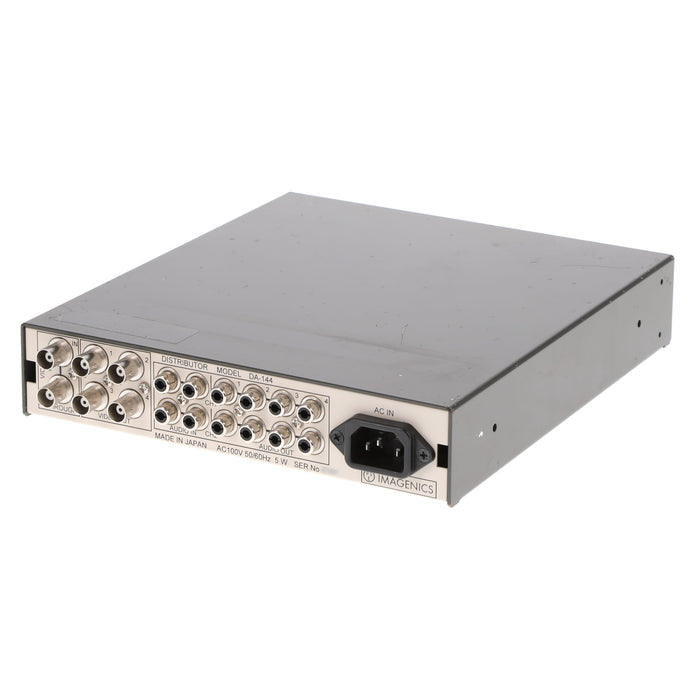 【セール】【中古品】IMAGENICS DA-144 1入力4出力映像、音声(ステレオ、アンバランス)分配器