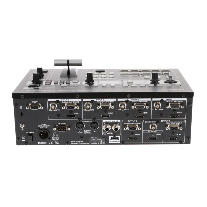 【セール】【中古品】Roland V-40HD マルチフォーマットビデオスイッチャー