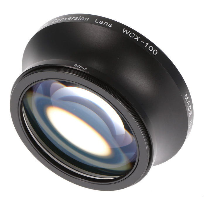【中古品】Zunow WCX-100 0.8倍82/72mm径コンパクトワイドコンバージョンレンズ