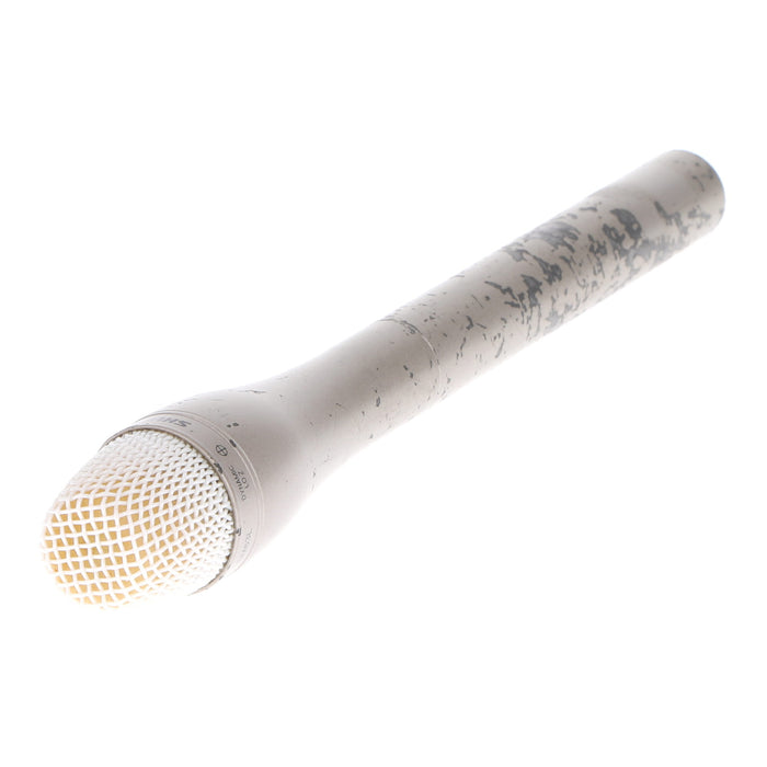 【中古品】SHURE SM63L ダイナミック型インタビューマイクロホン(ロング/シャンパンゴールド)