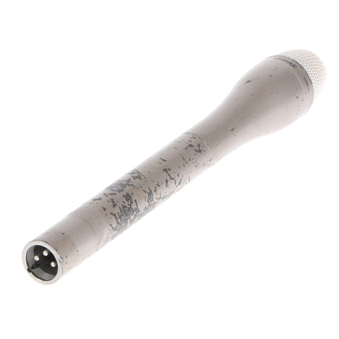 【中古品】SHURE SM63L ダイナミック型インタビューマイクロホン(ロング/シャンパンゴールド)